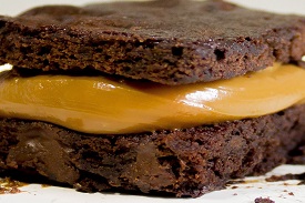 brownie de doce de leite